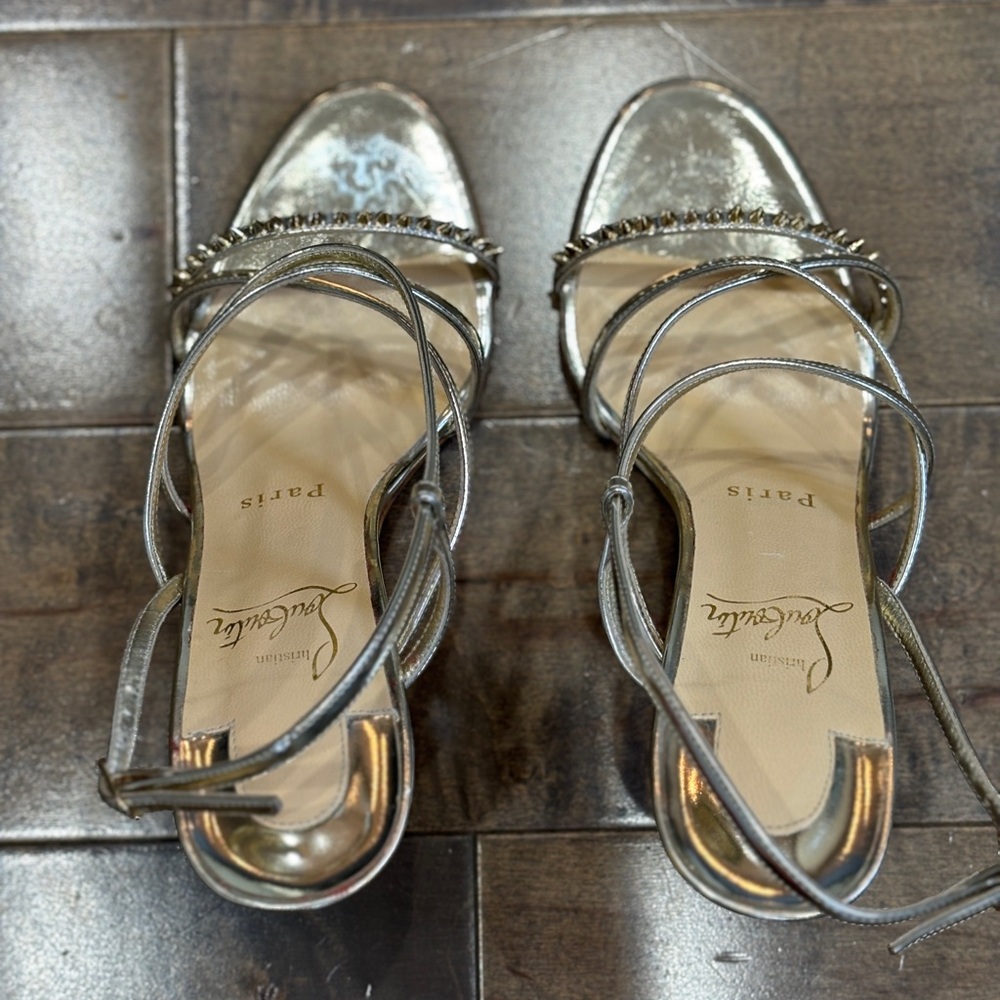 Christian Louboutin Gwinispike 85 Specchio Heel